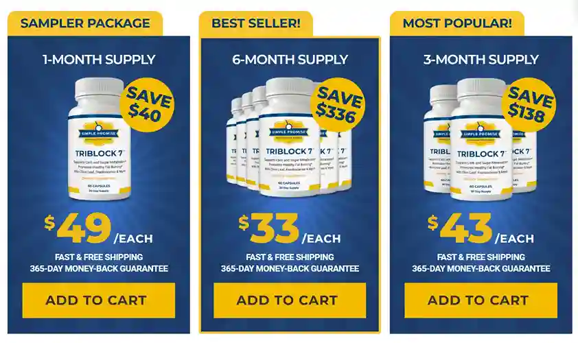 TriBlock 7 price